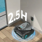 Load image into Gallery viewer, (2026 new)Talosbo C1 Cordless Robotic Pool Vacuum Cleaner with Wall &amp;Waterline Cleaning, for Inground Pools Up to 1615 sq.ft, 180 Min,Dual Filtration, Smart Navigation, App Support