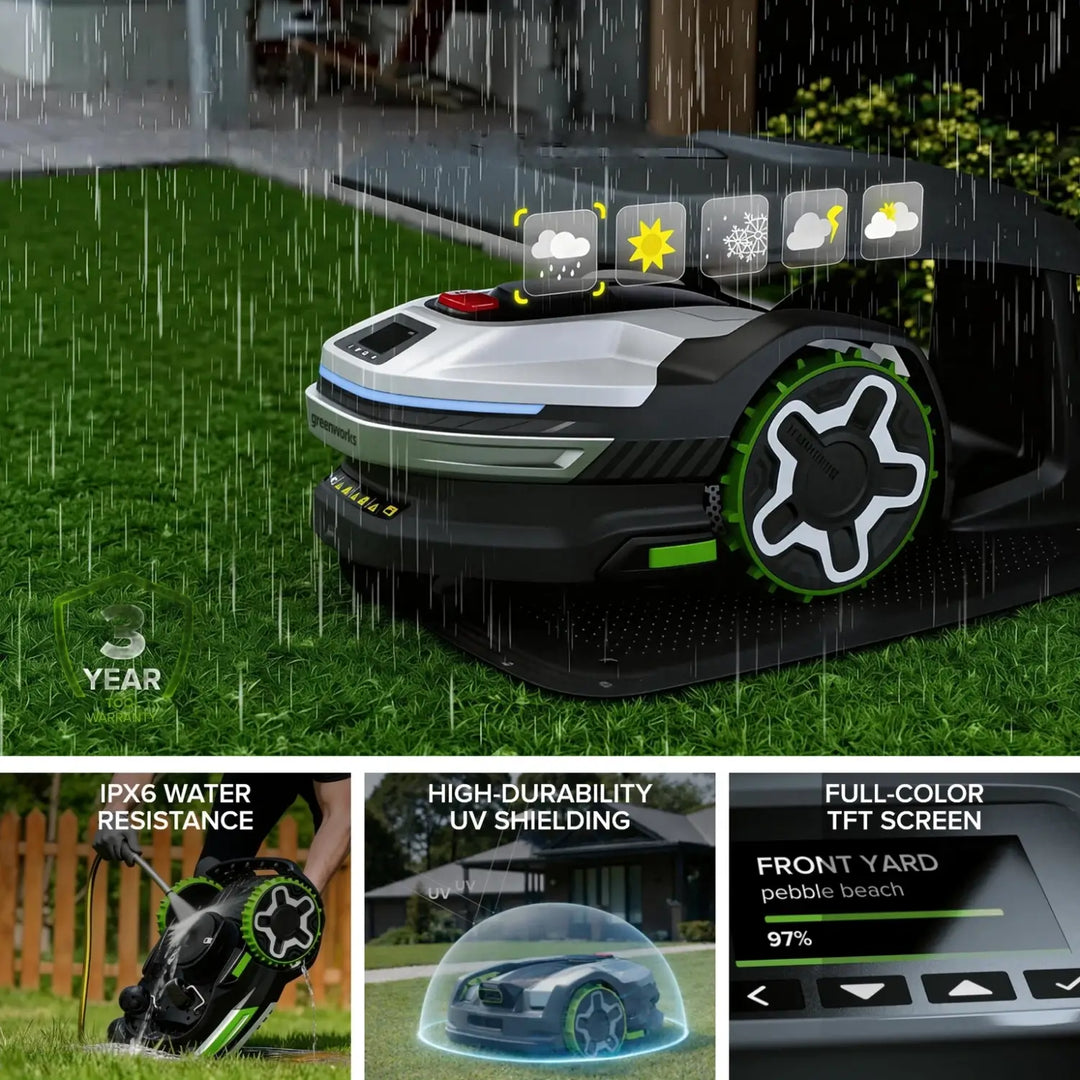 AiMowbot Wire-Free RTKVision Robotic Mower C30Z | 3/4 Acre