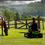 Load image into Gallery viewer, 80V 42" CrossoverT Riding Lawn Tractor : (4) 6.0 Ah Batteries and 600-Watt Charger, CRT4282