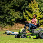 Load image into Gallery viewer, 80V 42" CrossoverT Riding Lawn Tractor : (4) 6.0 Ah Batteries and 600-Watt Charger, CRT4282