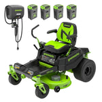 Load image into Gallery viewer, 60V 42" Electric CrossoverZ Zero Turn Mower: (4) 8 Ah Batteries and 600W Wall Charger, CRZ4262