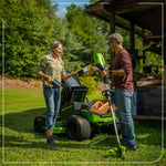 Load image into Gallery viewer, 80V 42" Cordless Battery CrossoverZ Zero Turn Lawn Mower, (6) 6Ah Batteries and 600W Wall Charger, CRZ4282