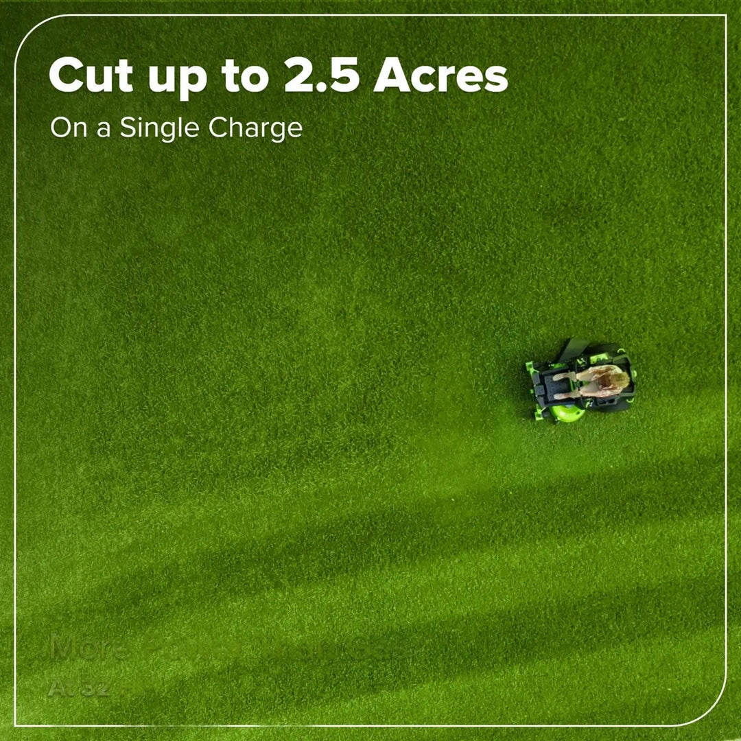 80V 42" Cordless Battery CrossoverZ Zero Turn Lawn Mower, (6) 6Ah Batteries and 600W Wall Charger, CRZ4282
