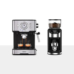 Load image into Gallery viewer, Espresso Barista Starter Set with Temperature Gauge &amp; Grinder