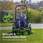 Load image into Gallery viewer, 80V 54" MaximusZ Zero Turn Riding Mower: (2) 16.0 Ah and (4) 6.0 Ah Batteries and 1.5kW Charger, MZ5481