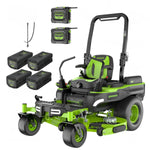 Load image into Gallery viewer, 80V 54" MaximusZ Zero Turn Riding Mower: (2) 16.0 Ah and (4) 6.0 Ah Batteries and 1.5kW Charger, MZ5481