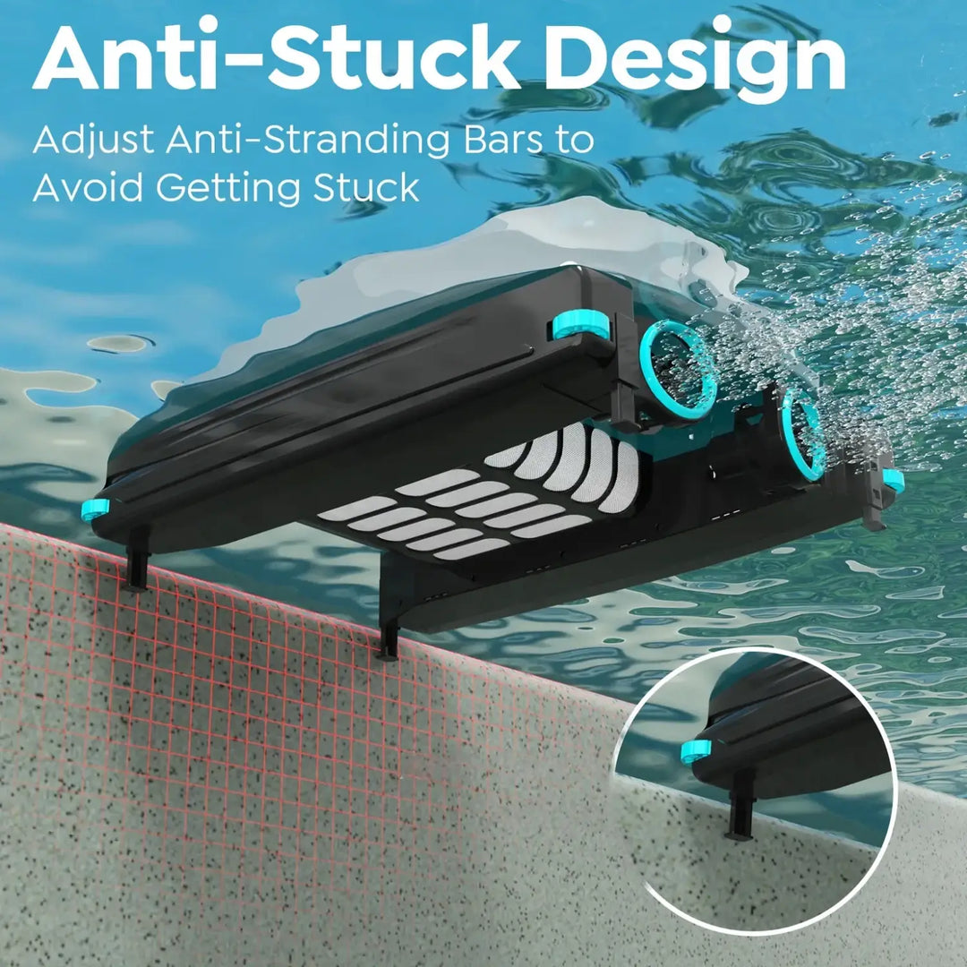 Talosbo Pleco SK01 Solar Powered Robotic Pool Skimmer Cleaner