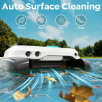 Load image into Gallery viewer, Talosbo Pleco SK01 Solar Powered Robotic Pool Skimmer Cleaner Black