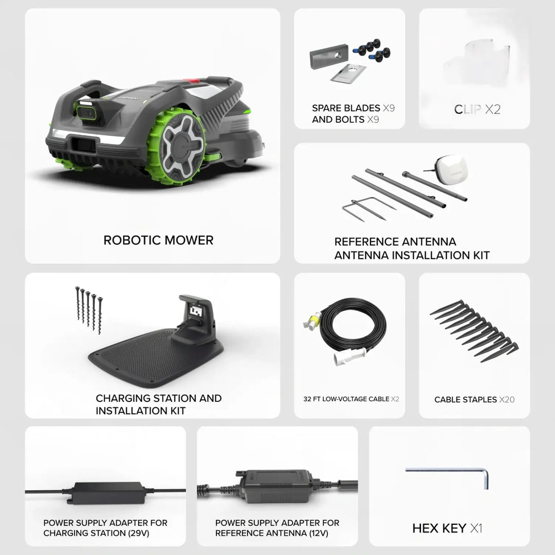 AiMowbot Wire-Free RTKVision Robotic Mower C40 | 1 Acre