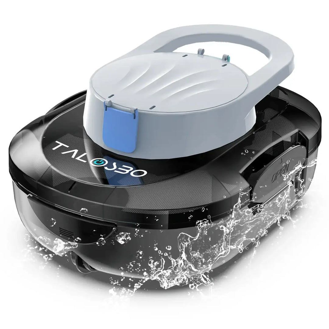 Talosbo S1PRO Cordless Robotic Pool Cleaner -Black White
