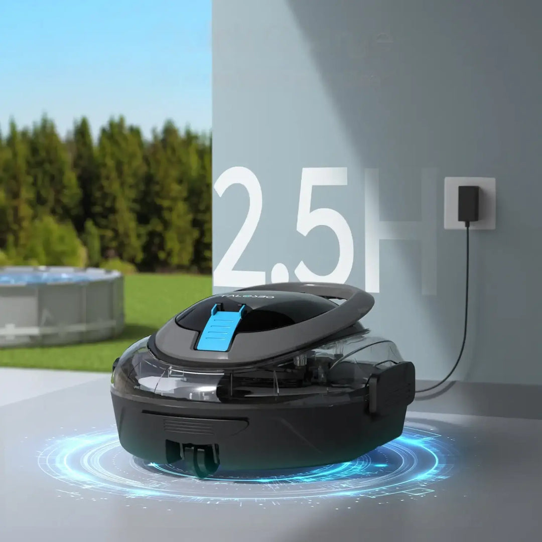 Talosbo S2 Cordless Robotic Pool Cleaner -Black