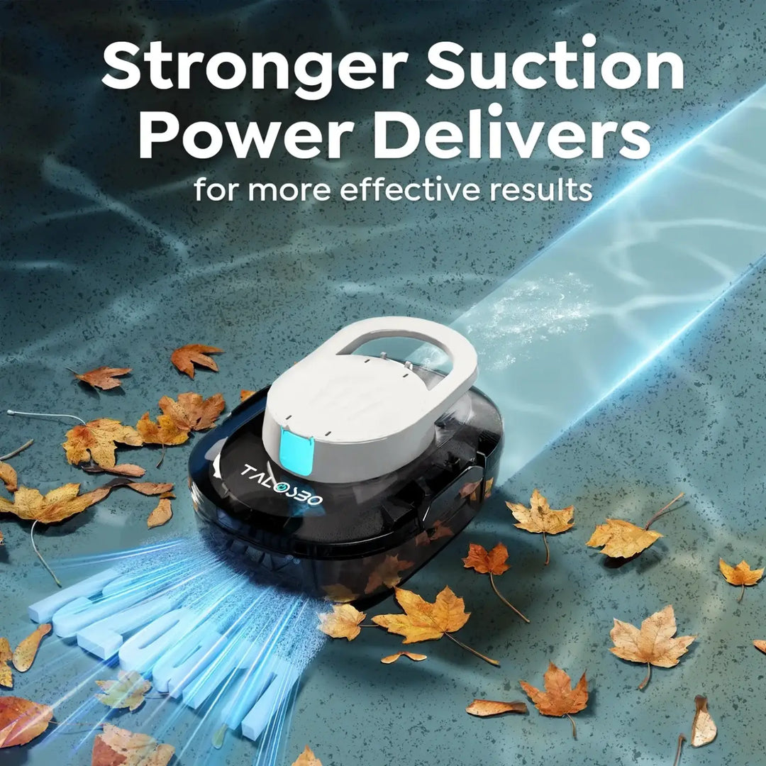 Talosbo S1 Pro Cordless Robotic Pool Cleaner-Black White