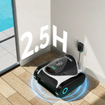 Load image into Gallery viewer, Talosbo C1 Cordless Robotic Pool Vacuum Cleaner Black White