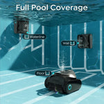 Load image into Gallery viewer, (2026 new)Talosbo C1 Cordless Robotic Pool Vacuum Cleaner with Wall &amp;Waterline Cleaning, for Inground Pools Up to 1615 sq.ft, 180 Min,Dual Filtration, Smart Navigation, App Support