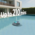 Load image into Gallery viewer, Talosbo Pleco Pro Cordless Robotic Pool Cleaner Gray