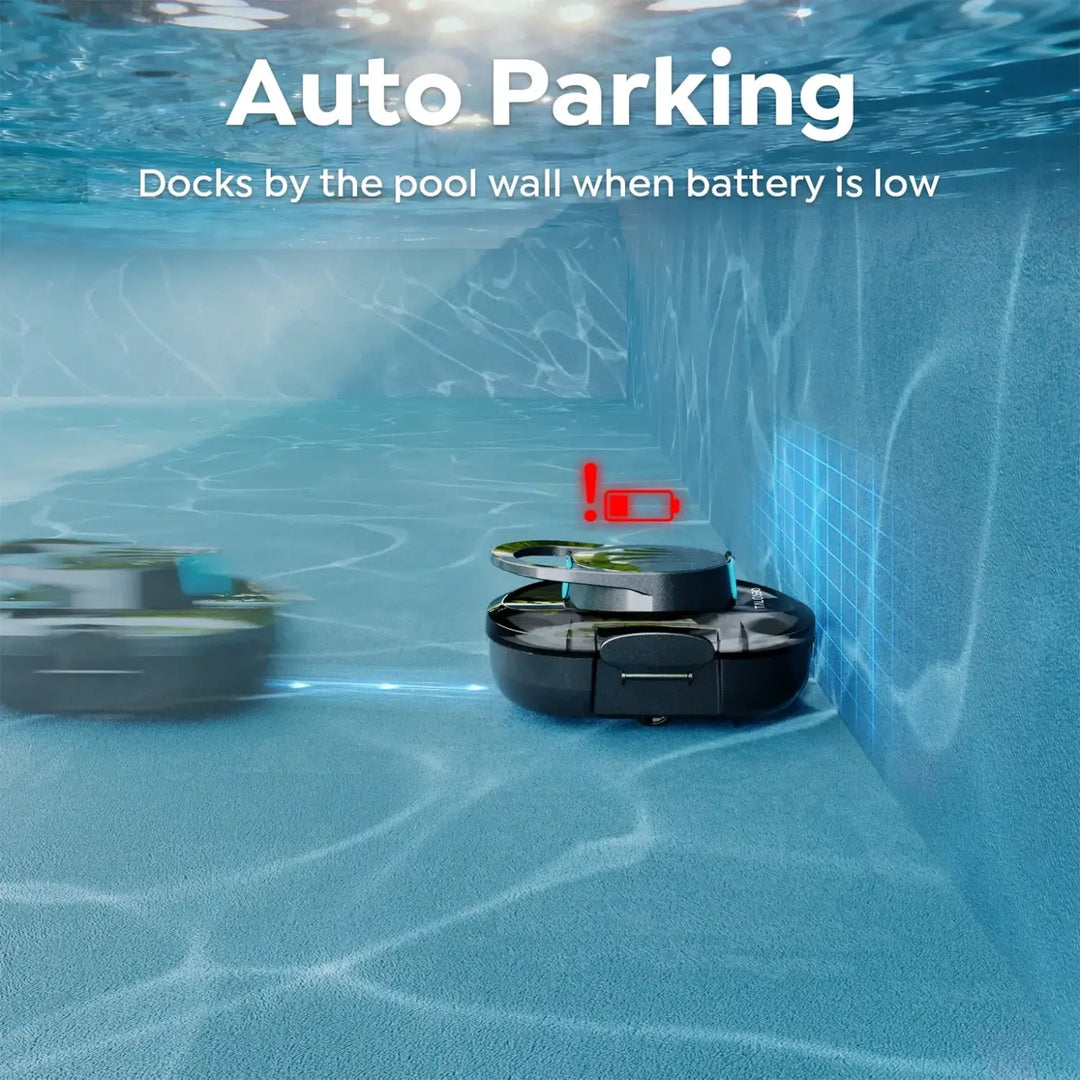 Talosbo S1 Pro Cordless Robotic Pool Cleaner Automatic Pool Vacuum for Above-Ground & In-Ground Pools ,120 Mins Runtime Up to 1076 sq. ft