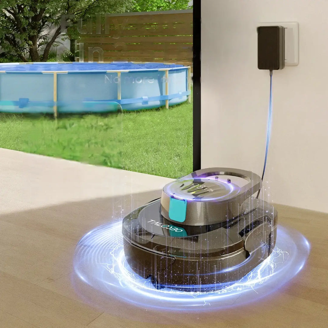 Talosbo S1 Pro Cordless Robotic Pool Cleaner Automatic Pool Vacuum for Above-Ground & In-Ground Pools ,120 Mins Runtime Up to 1076 sq. ft