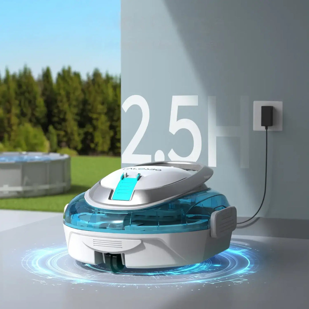 Talosbo S2 Cordless Robotic Pool Cleaner -Blue