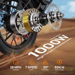 Load image into Gallery viewer, URLIFE E20 20*3.0 Fat Tire Commuting Electric Bike
