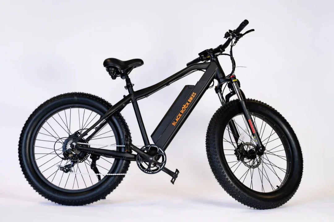 BlackRock Island Warrior Electric Bike 750W – Fat Tire Mountain Ebike