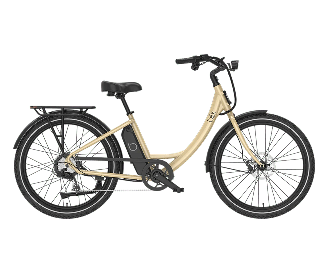 Blix Sol X  Electric Beach Cruiser eBike-Step Over 750 w Electric Commuter eBike