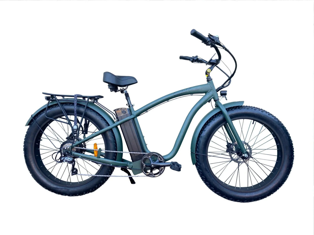 Coastal Cruiser 52v  26 Over 750W Step Over Ebike 26x4 Fat Tire Cruiser