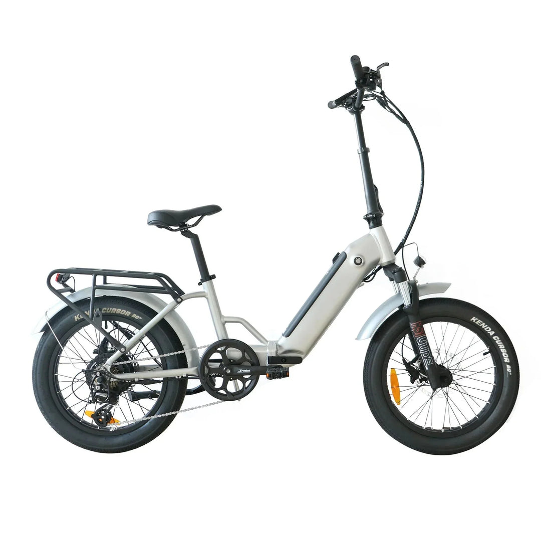 Coastal Cruiser CC Folding 750w Step Thru Ebike 20x3 Fat Tire Folding Electric Bike