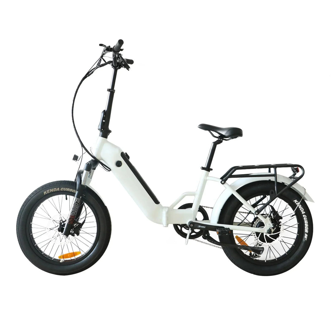 Coastal Cruiser CC Folding 750w Step Thru Ebike 20x3 Fat Tire Folding Electric Bike