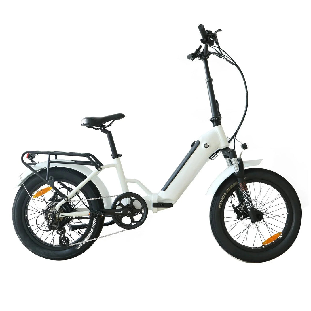Coastal Cruiser CC Folding 750w Step Thru Ebike 20x3 Fat Tire Folding Electric Bike