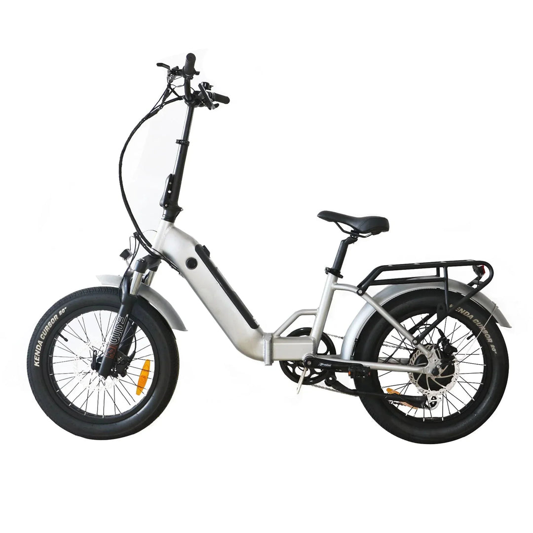 Coastal Cruiser CC Folding 750w Step Thru Ebike 20x3 Fat Tire Folding Electric Bike