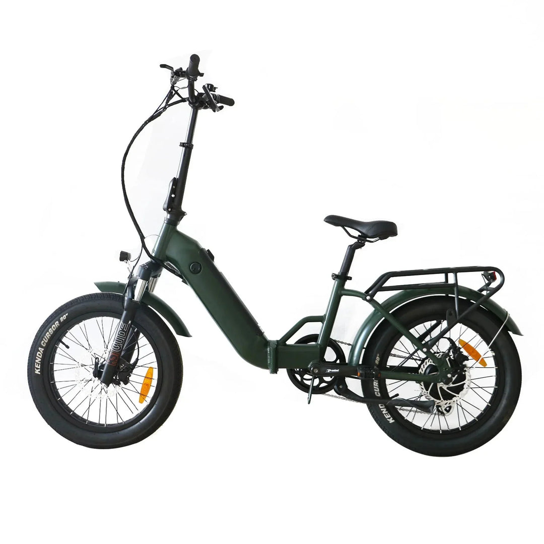 Coastal Cruiser CC Folding 750w Step Thru Ebike 20x3 Fat Tire Folding Electric Bike