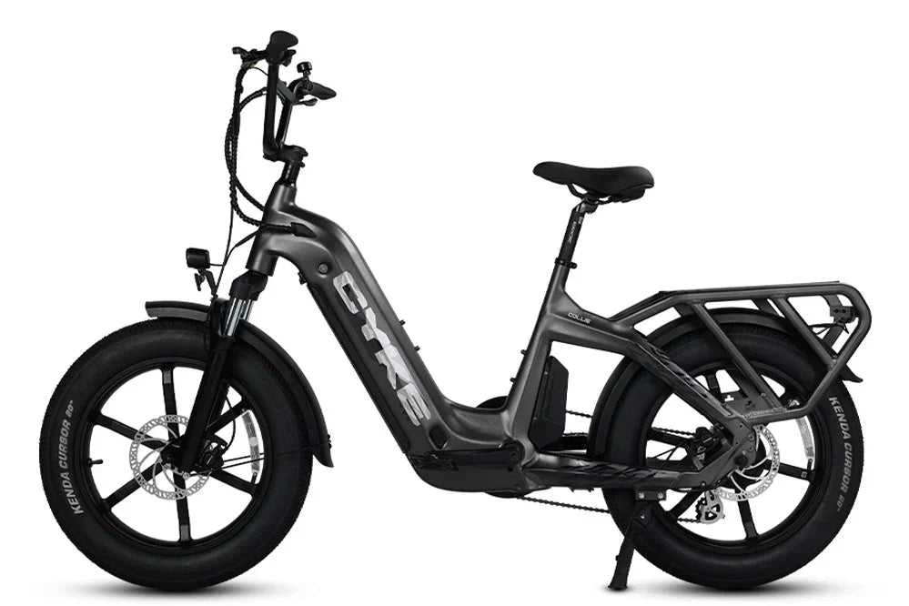 CYKE Collie Cargo Electric Cargo eBike-48v 750 w Mini Fat Tire Electric Cargo eBike