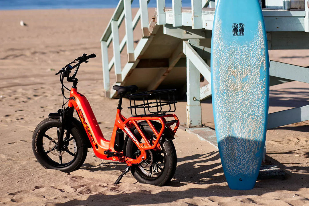 CYKE Collie Cargo Electric Cargo eBike-48v 750 w Mini Fat Tire Electric Cargo eBike
