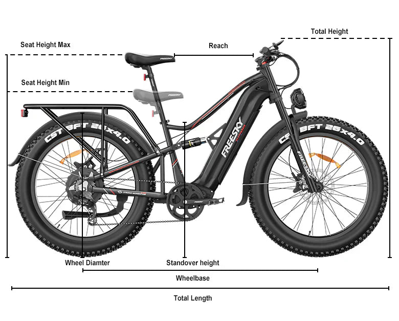 eBike Freesky Swift Horse Pro X-6E