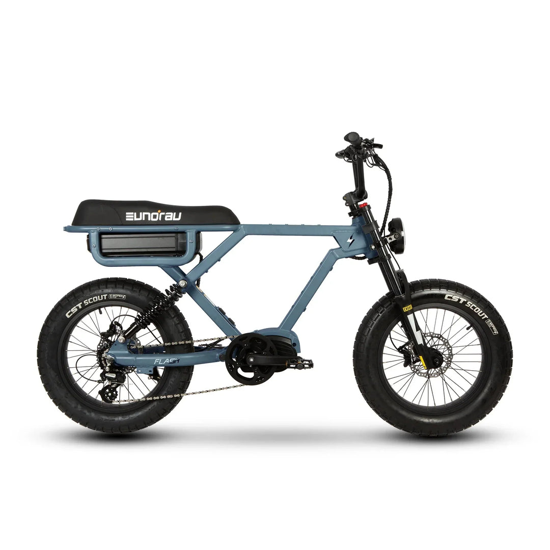 EUNORAU Flash 750w Moto eBike 20x4 Fat Electric e-Moto Style eBike