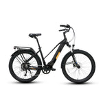 Load image into Gallery viewer, EUNORAU Meta275 500w Step Thru eBike 27.5x2.6 Road Electric Beach Cruiser eBike