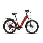 Load image into Gallery viewer, EUNORAU Meta275 500w Step Thru eBike 27.5x2.6 Road Electric Beach Cruiser eBike