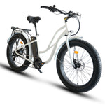 Load image into Gallery viewer, Fat Tire Step Thru 26x4 - 52v Beach Cruiser Electric Bike
