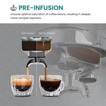 Load image into Gallery viewer, GEVI Ezbru 1000 Espresso Coffee Maker Machine with Pre-infusion ECMC0