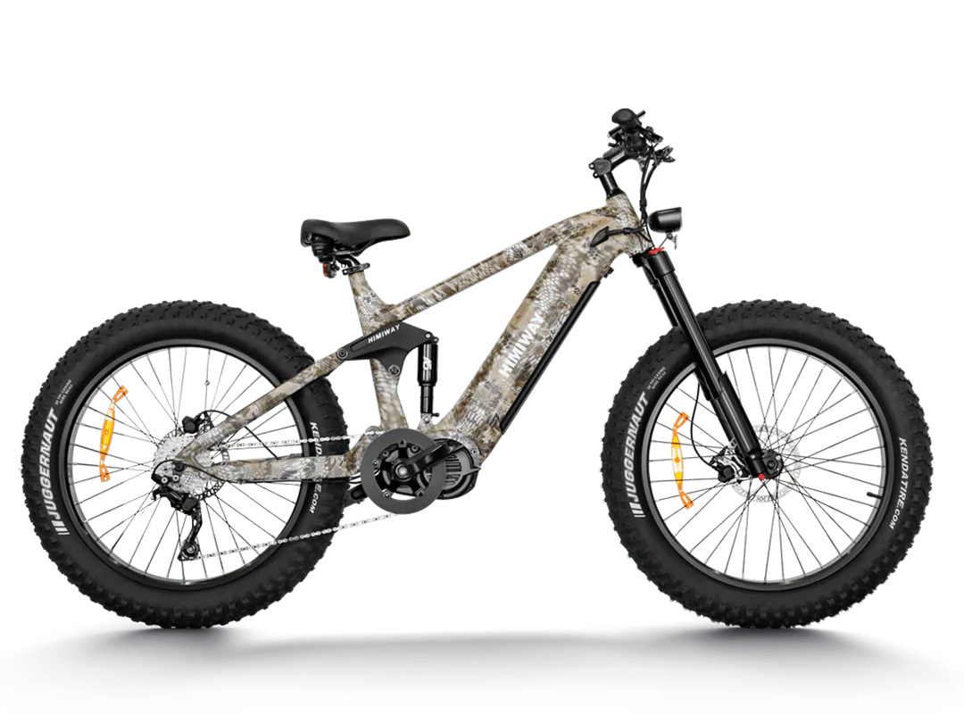 HIMIWAY Cobra PRO 1000 w Step Over Ebike 26x4.8 Fat Electric Fat Tire Mountain eBike