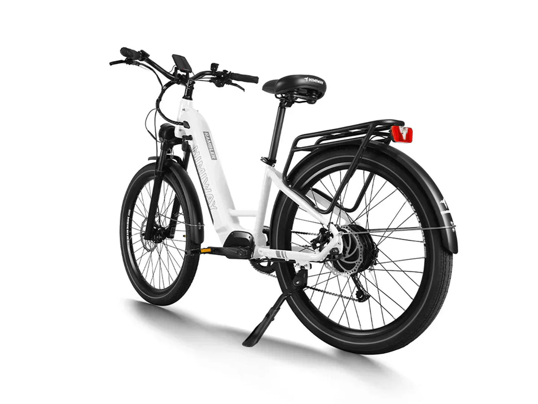 HIMIWAY Rambler 500 w Step Thru Ebike 27.5x2.4 Urban Electric Beach Cruiser eBike
