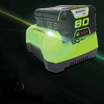 Load image into Gallery viewer, Pro 80V 21" Brushless Push Lawn Mower w/ (2) 2.0Ah Batteries &amp; Rapid Charger