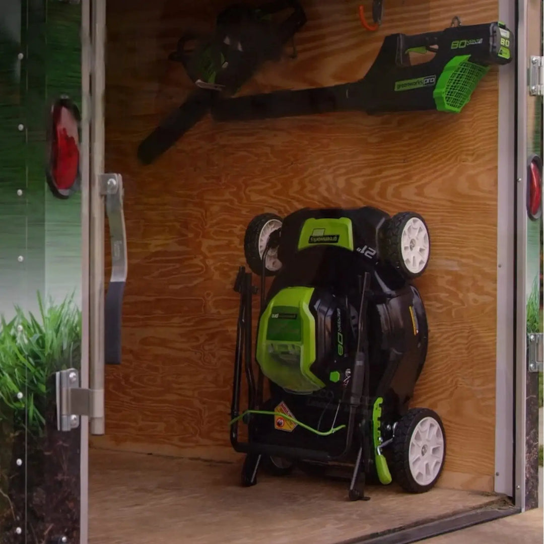 Pro 80V 21" Brushless Push Lawn Mower w/ (2) 2.0Ah Batteries & Rapid Charger
