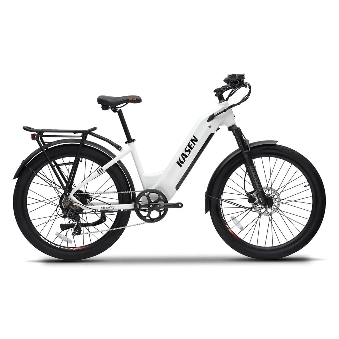 KASEN City 2.0 500 w Step Thru Ebike 27.5X2.4 Urban Electric Urban eBike