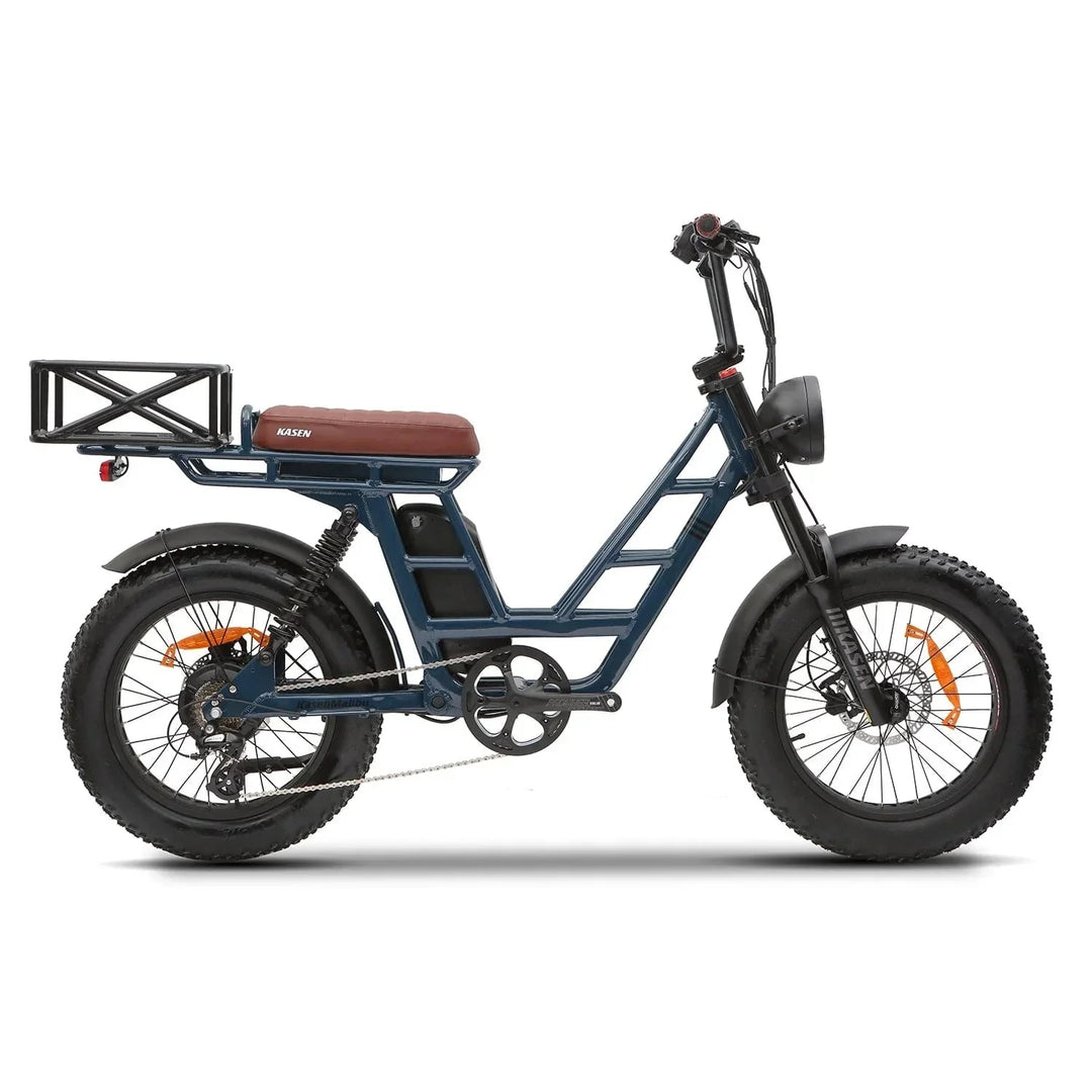 KASEN Malibu 1000 w Step Thru Ebike 20x4 Fat Electric Cargo eBike