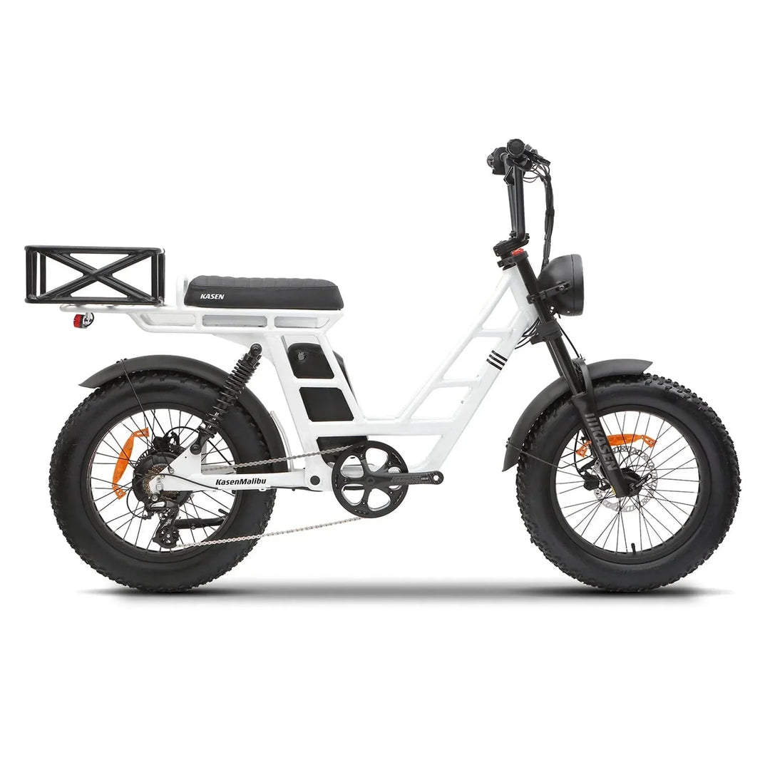 KASEN Malibu 1000 w Step Thru Ebike 20x4 Fat Electric Cargo eBike