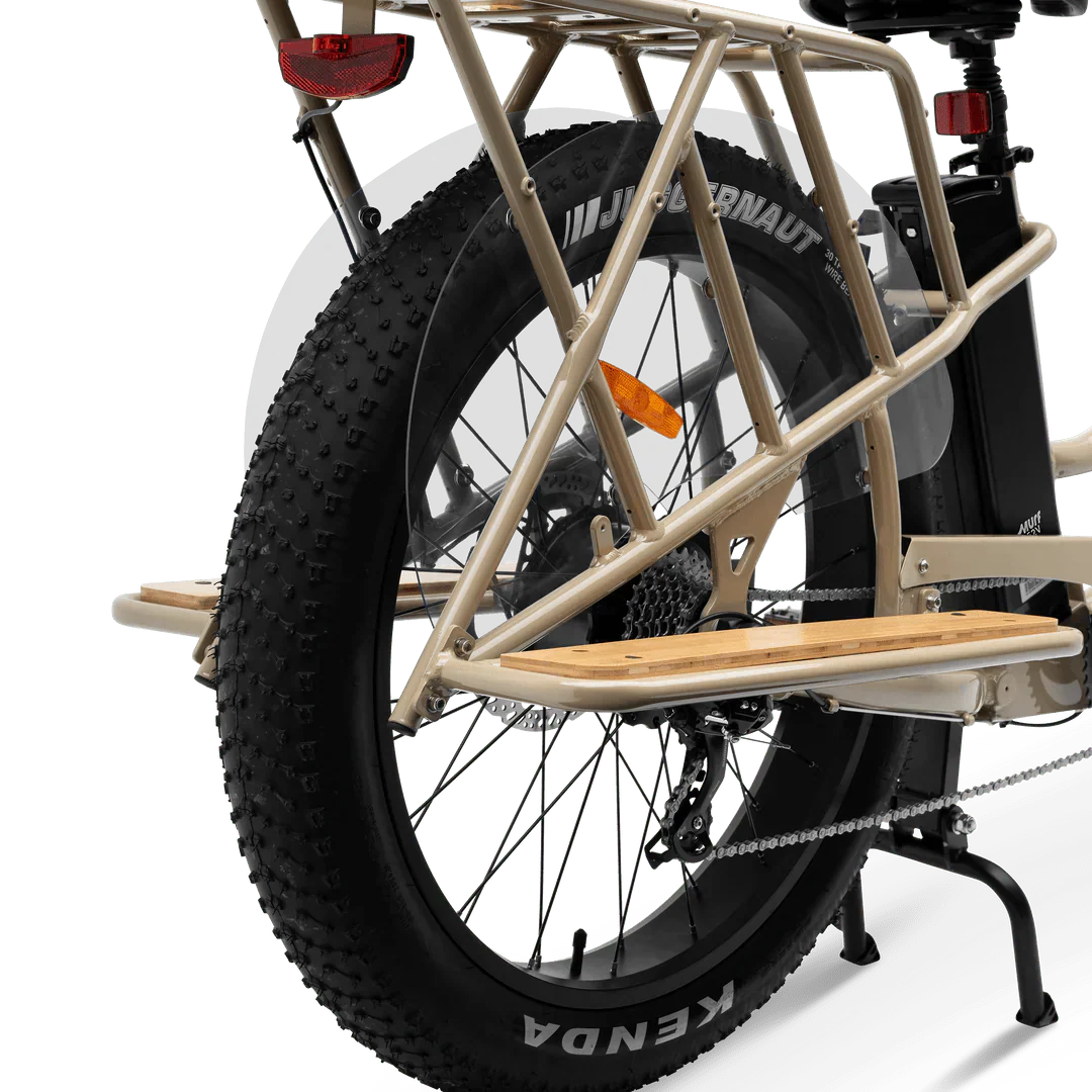 MURF Alpha Cargo Fat Tire Beach Cruiser 52v