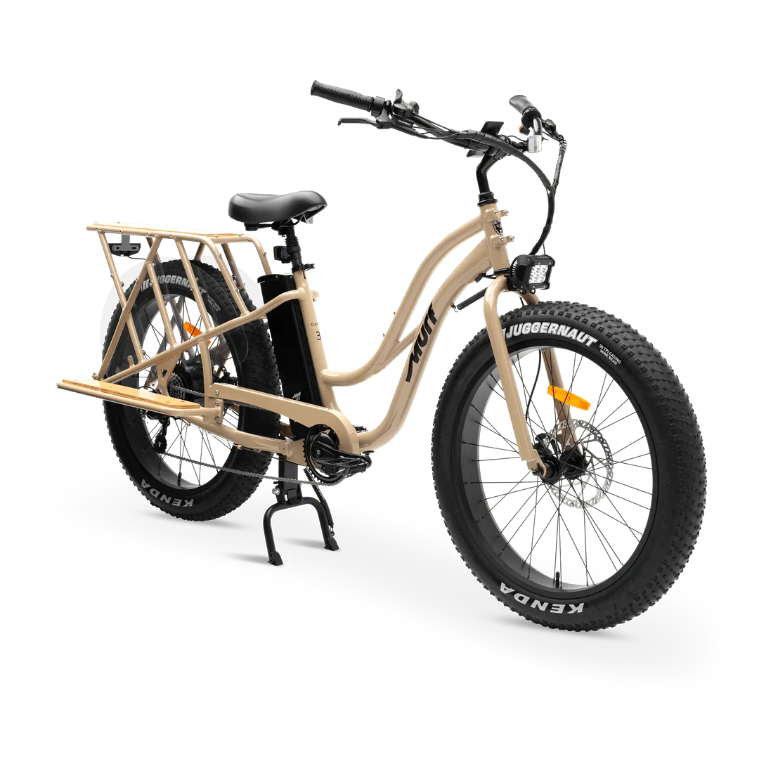 MURF Alpha Cargo Fat Tire Beach Cruiser 52v