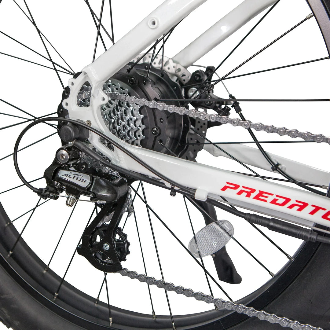REVI Predator 750w Step Over Ebike 26x4 Fat Tire Electric Fat Tire Mountain eBike