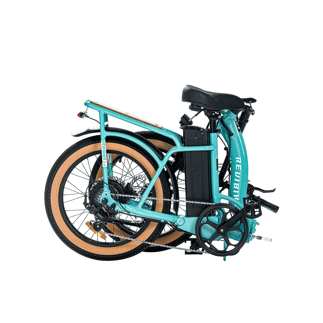 REVI Rebel 2 750w Step Thru Ebike 20x3 Fat Tire Electric Folding eBike